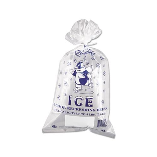 Ice Bags, 1.5 Mil, 11" X 20", Clear, 1,000-carton