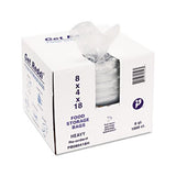 Food Bags, 8 Qt, 1 Mil, 8" X 18", Clear, 1,000-carton