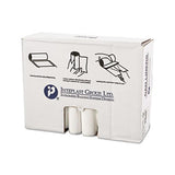 High-density Interleaved Commercial Can Liners, 33 Gal, 13 Microns, 33" X 40", Clear, 500-carton
