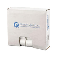Low-density Commercial Can Liners, 16 Gal, 0.35 Mil, 24" X 33", Clear, 1,000-carton