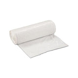 Low-density Commercial Can Liners, 30 Gal, 0.8 Mil, 30" X 36", White, 200-carton