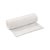 Low-density Commercial Can Liners, 45 Gal, 0.7 Mil, 40" X 46", White, 100-carton