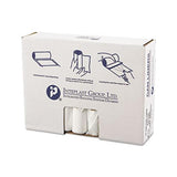 High-density Commercial Can Liners Value Pack, 33 Gal, 11 Microns, 33" X 39", Clear, 500-carton
