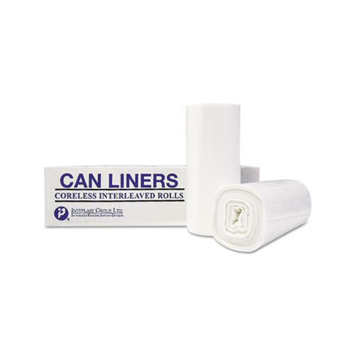 High-density Commercial Can Liners Value Pack, 55 Gal, 13 Microns, 36" X 58", Clear, 200-carton