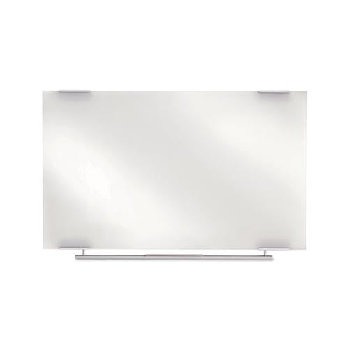 Clarity Glass Dry Erase Boards, Frameless, 48 X 36