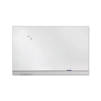 Magnetic Dry Erase Board, Coated Steel, 72 X 46, Aluminum Frame