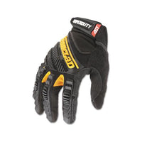 Superduty Gloves, Medium, Black-yellow, 1 Pair