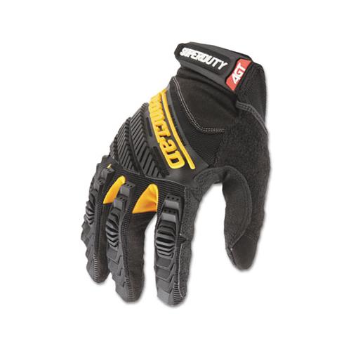 Superduty Gloves, X-large, Black-yellow, 1 Pair