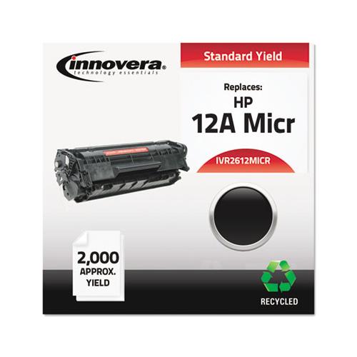 Remanufactured Black Micr Toner, Replacement For Hp 12am (q2612am), 2,000 Page-yield