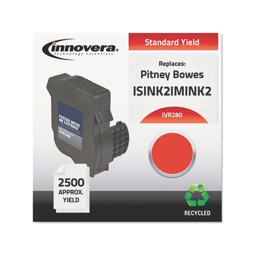 Remanufactured Red Postage Meter Ink, Replacement For Neopost Im-280 (isink2imink2), 2,500 Page-yield