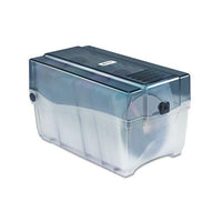 Cd-dvd Storage Case, Holds 150 Discs, Clear-smoke