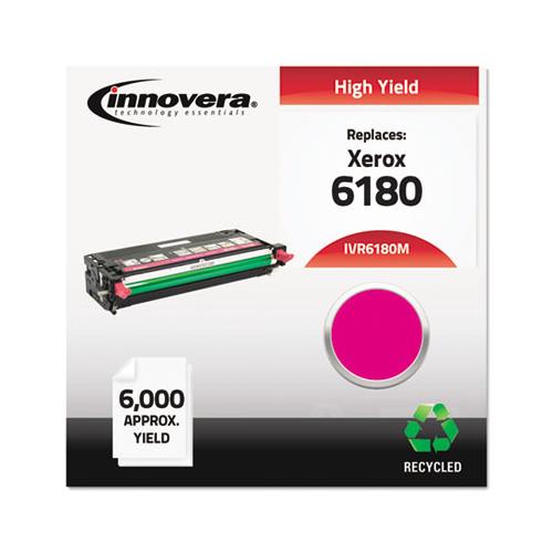 Remanufactured Magenta High-yield Toner, Replacement For Xerox 6180 (113r00724), 6,000 Page-yield