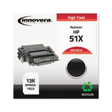 Remanufactured Black High-yield Toner, Replacement For Hp 51x (q7551x), 13,000 Page-yield