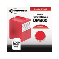 Compatible Red Postage Meter Ink, Replacement For Pitney Bowes 765-9 (7659), 8,000 Page-yield