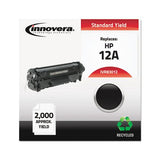 Remanufactured Black Toner, Replacement For Hp 12a (q2612a), 2,000 Page-yield