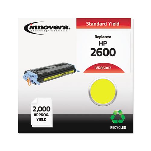 Remanufactured Yellow Toner, Replacement For Hp 124a (q6002a), 2,000 Page-yield