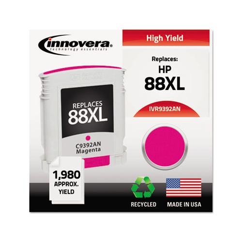 Remanufactured Magenta High-yield Ink, Replacement For Hp 88xl (c9392an), 1,980 Page-yield