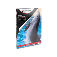 Glossy Photo Paper, 7 Mil, 8.5 X 11, Glossy White, 50-pack