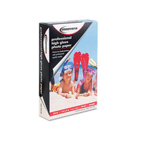 High-gloss Photo Paper, 10 Mil, 4 X 6, High-gloss White, 100-pack