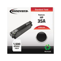 Remanufactured Black Toner, Replacement For Hp 35a (cb435a), 1,500 Page-yield