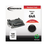 Remanufactured Black Toner, Replacement For Hp 64a (cc364a), 10,000 Page-yield