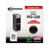 Remanufactured Black Ink, Replacement For Canon Pgi-220 (2945b001), 324 Page-yield