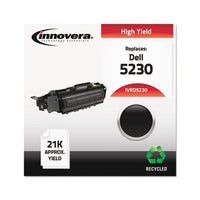 Remanufactured Black Toner, Replacement For Dell 5230 (330-6958), 21,000 Page-yield