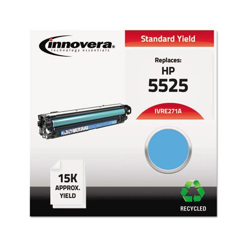 Remanufactured Cyan Toner, Replacement For Hp 650a (ce271a), 15,000 Page-yield