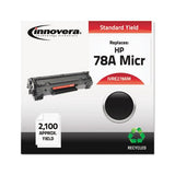 Remanufactured Black Micr Toner, Replacement For Hp 78am (ce278am), 2,100 Page-yield