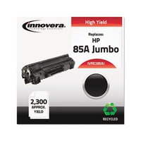 Remanufactured Black Extended-yield Toner, Replacement For Hp 85a (ce285aj), 2,300 Page-yield