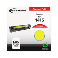 Remanufactured Yellow Toner, Replacement For Hp 128a (ce322a), 1,300 Page-yield