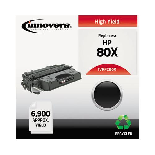 Remanufactured Black High-yield Toner, Replacement For Hp 80x (cf280x), 6,900 Page-yield