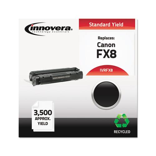 Remanufactured Black Toner, Replacement For Canon Fx8 (8955a001aa), 3,500 Page-yield
