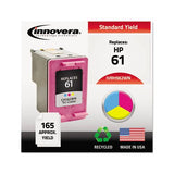 Remanufactured Tri-color Ink, Replacement For Hp 61 (ch562wn), 165 Page-yield