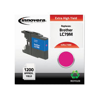 Remanufactured Magenta Extra High-yield Ink, Replacement For Brother Lc79m, 1,200 Page-yield