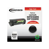 Remanufactured Black High-yield Micr Toner, Replacement For Lexmark Ms310m (50f0ha0), 5,000 Page-yield