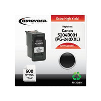 Remanufactured Black Extra High-yield Ink, Replacement For Canon Pg-240xxl (5204b001), 600 Page-yield