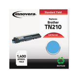 Remanufactured Cyan Toner, Replacement For Brother Tn210c, 1,400 Page-yield