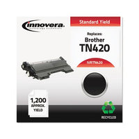 Remanufactured Black Toner, Replacement For Brother Tn420, 1,200 Page-yield