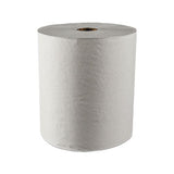 Essential 100% Recycled Fiber Hard Roll Towel, 1.5" Core,white,8" X 800ft, 12-ct