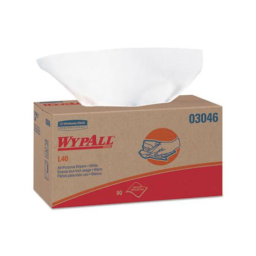 L40 Towels, Pop-up Box, White, 10 4-5 X 10, 90-box, 9 Boxes-carton