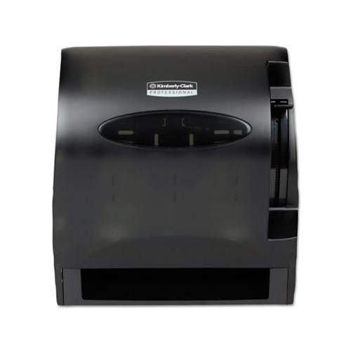 Lev-r-matic Roll Towel Dispenser, 13.3 X 9.8 X 13.5, Smoke