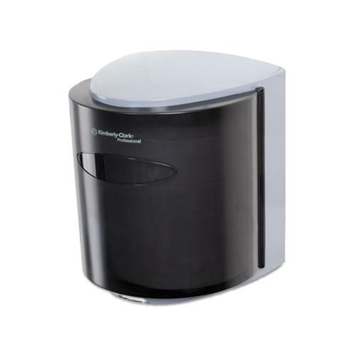 Roll Control Center Pull Towel Dispenser, 10.3 X 9.3 X 11.9, Smoke-gray