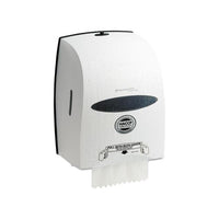 Sanitouch Hard Roll Towel Dispenser, 12.63 X 10.2 X 16.13, White