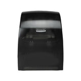 Sanitouch Hard Roll Towel Dispenser, 12.63 X 10.2 X 16.13, Smoke