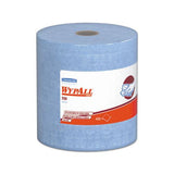 X90 Cloths, Jumbo Roll, 11 1-10 X 13 2-5, Denim Blue, 450-roll, 1 Roll-carton