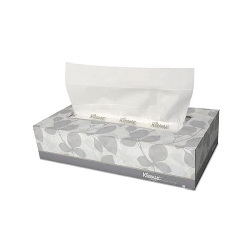 White Facial Tissue, 2-ply, White, Pop-up Box, 125 Sheets-box, 48 Boxes-carton