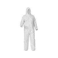 A35 Coveralls, Hooded, 2x-large, White, 25-carton