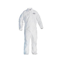 A40 Elastic-cuff And Ankles Coveralls, 3x-large, White, 25-carton