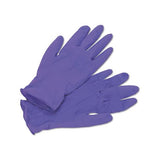 Purple Nitrile Exam Gloves, 242 Mm Length, Medium, Purple, 1000-carton